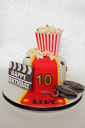 cinema birthday cake